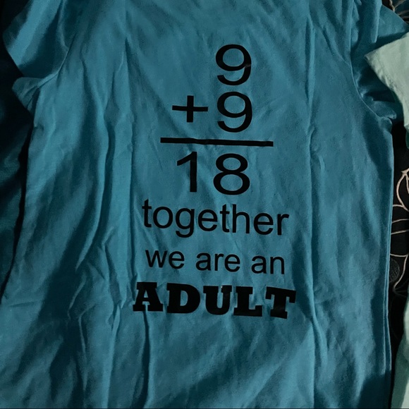 Twin 9th birthday shirts 10/12 - Picture 6 of 8